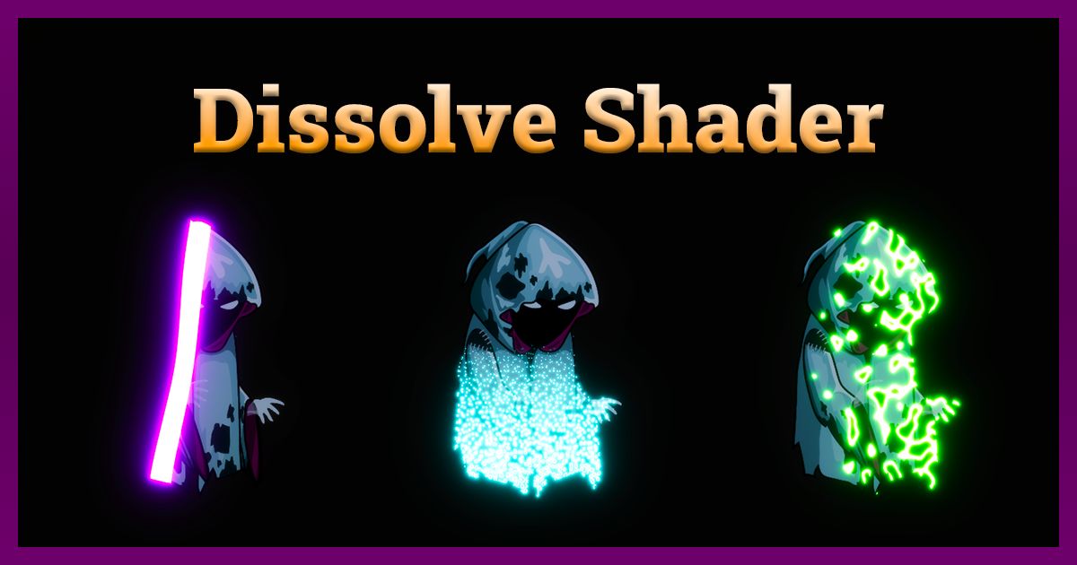 Directional Dissolve Shader Showcase Image